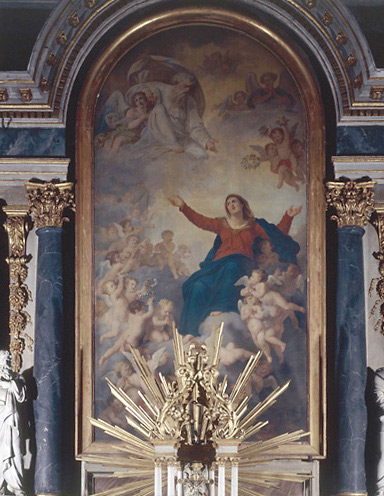 Tableau : l'Assomption de la Vierge