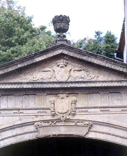 Détail de la façade.