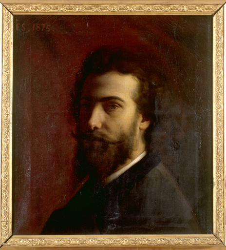 Tableau : autoportrait de Charles Crès