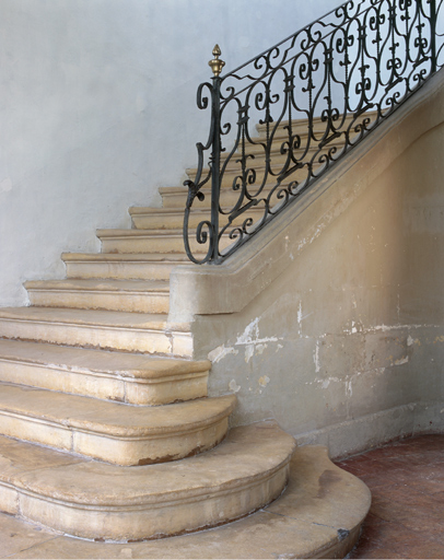 Départ du grand escalier.