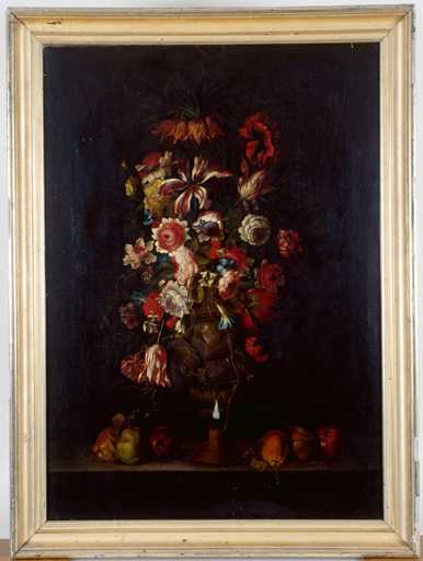 Tableau : vase de fleurs