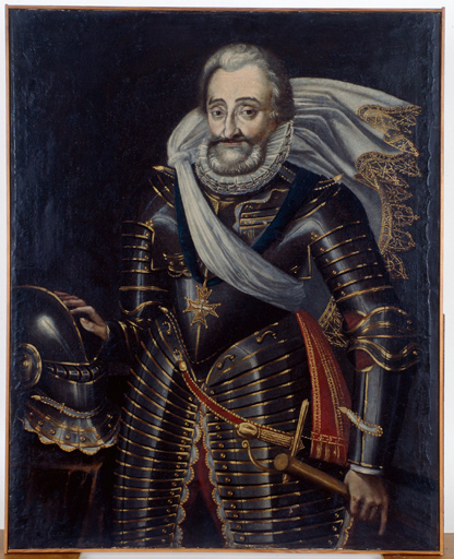 Tableau (n° 1) : portrait de Henri IV