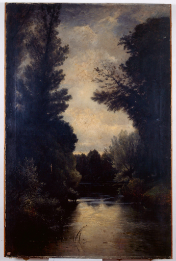 Tableau : les bords de la Creuse