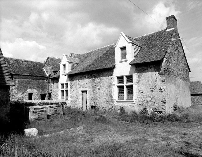 Elévation antérieure du logis.