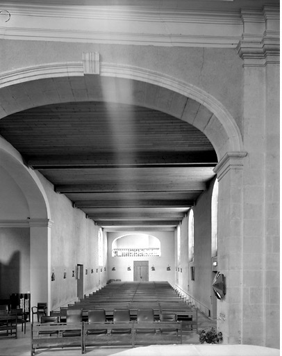 Vue du choeur des religieuses.