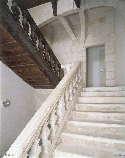 Vue de l'escalier.