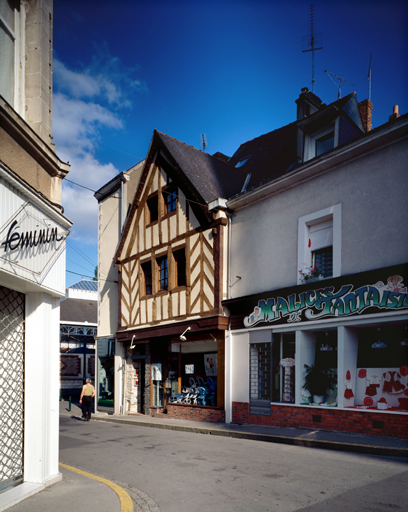 Première maison rue des Quatre-Oeufs, élévation antérieure.