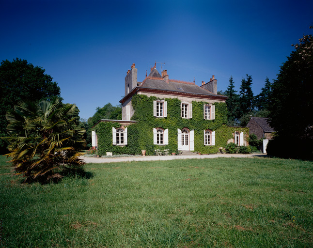 Elévation antérieure du nouveau logis.