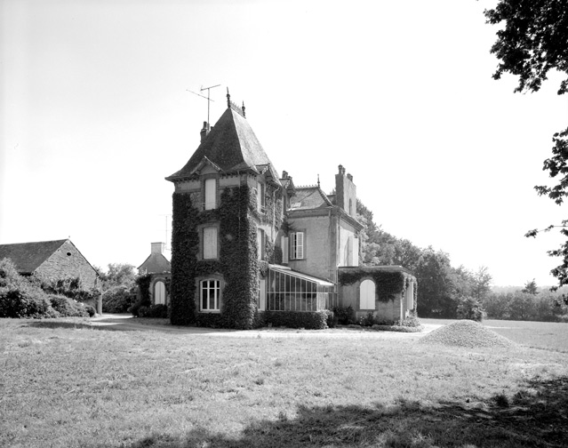 Elévation postérieure du nouveau logis.