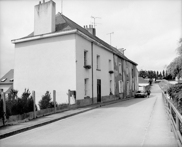 Moulin de Choisel, élévations est et nord.
