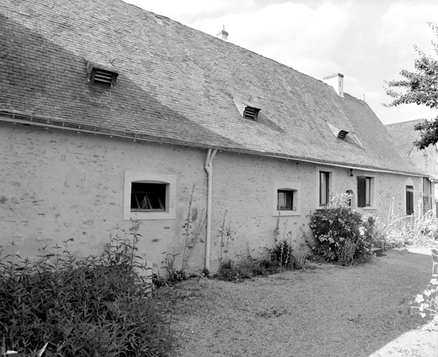 Elévation méridionale du logement.