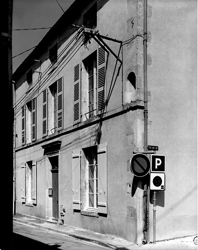 Façade de la maison 4, rue des Tanneurs.