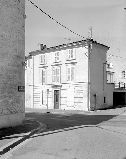 Vue de la maison, 11, rue Tiraqueau.