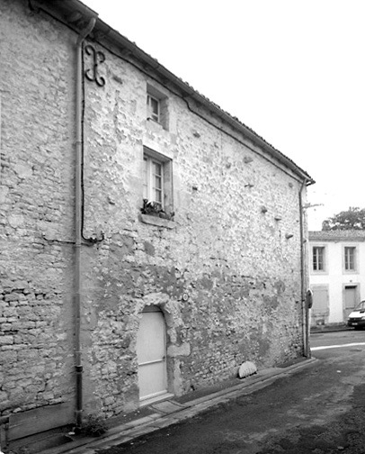 Façade rue de la Tuée de la maison 24, rue du Bédouard.