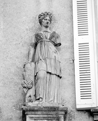 Statue d'Erato.