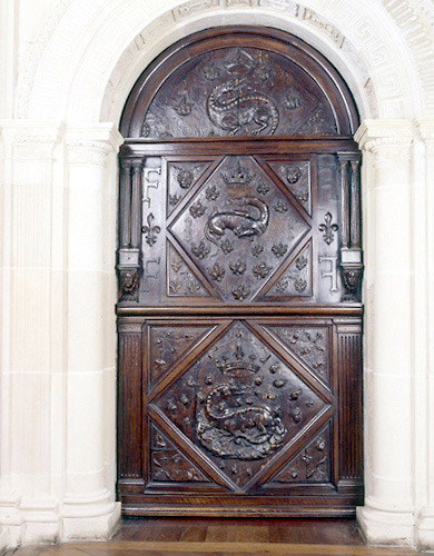 Ensemble de 2 vantaux du château de Chambord