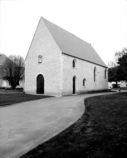 Vue d'ensemble de la chapelle, déplacée en 1987.