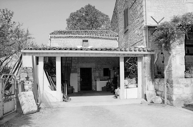 Corps de bâtiment au sud du logis (ancien commun).