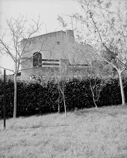 Façade nord du logis.