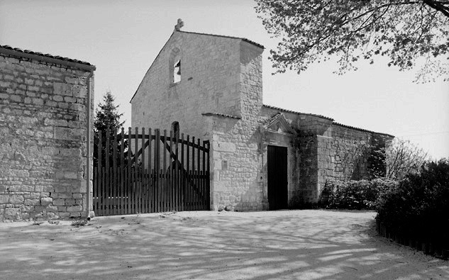 La chapelle vue du sud.
