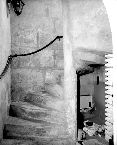 Vue de l'escalier.