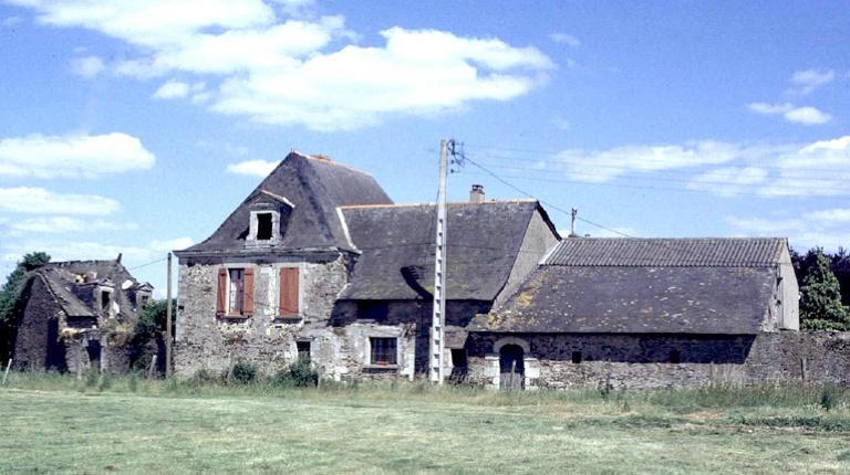 Vue d'ensemble sur le chemin, depuis l'ouest.
