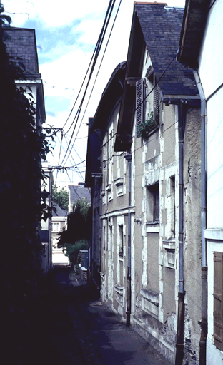 Elévation postérieure sur le passage Rochetière.