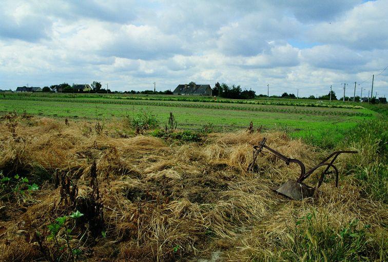 Paysage champêtre vers le Chêne-Belot depuis la Gatelière.