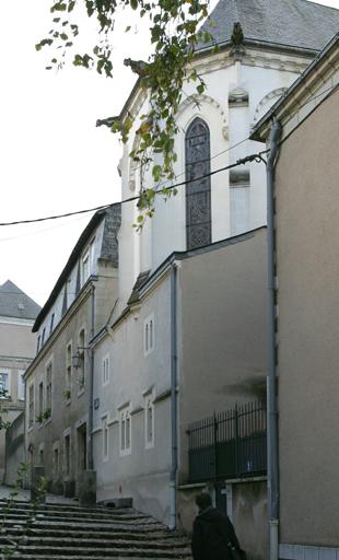 Chevet de la chapelle du Foyer, rue du Vollier.