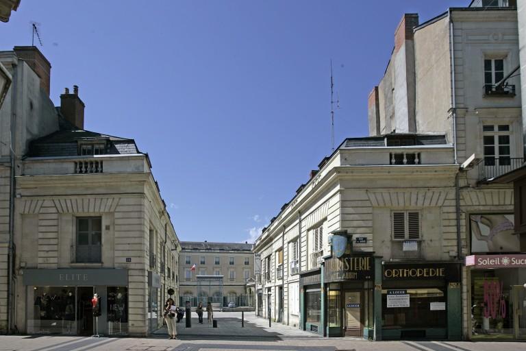 Rue de la Préfecture, puis rue Haute-Saint-Martin, actuelle partie sud de la rue Saint-Martin (n°26-31)