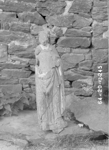 Chapelle Saint-Nicodème : statue de la Vierge