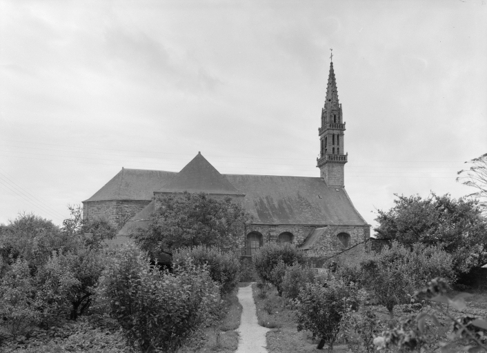 Face nord, vue générale