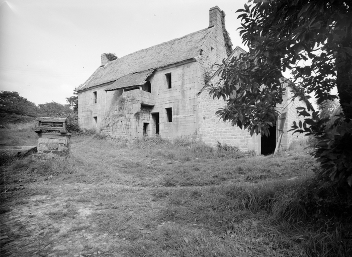 Vue d'ensemble de la façade sud