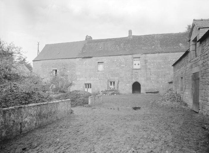 Vue générale de la façade sud