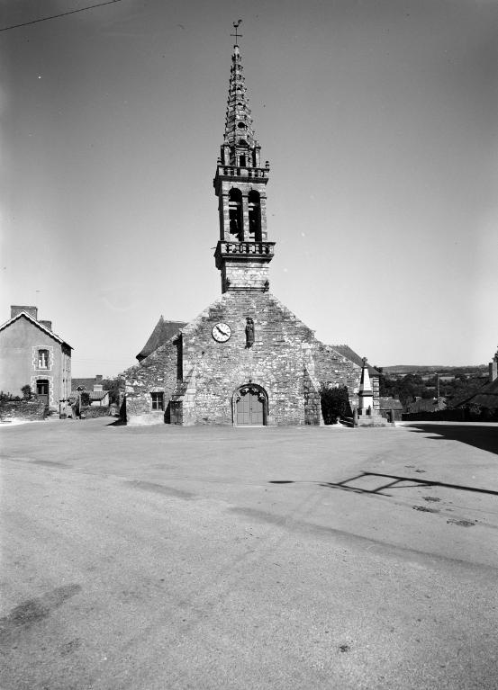 Eglise paroissiale Saint-Exupère : vue générale ouest ; Vue générale ouest