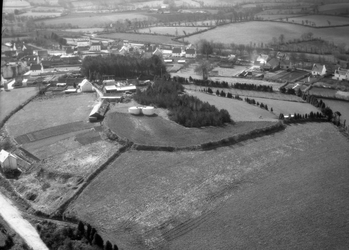 Vue aérienne : vue du nord