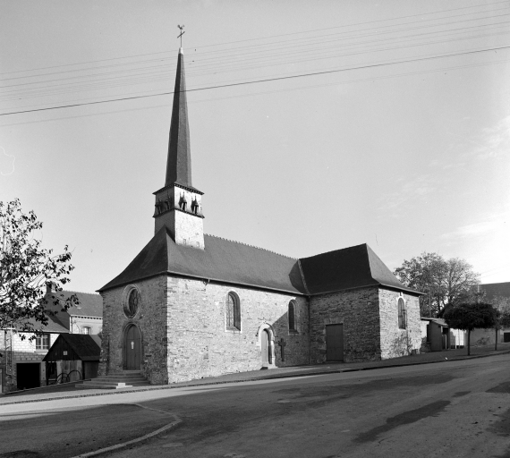 Eglise paroissiale Saint-Donatien, Saint-Rogatien (Poligné)