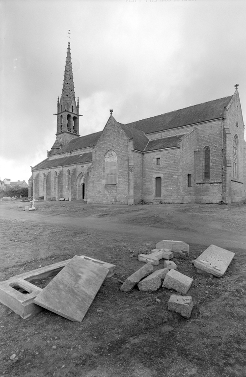 Vue générale de la face sud