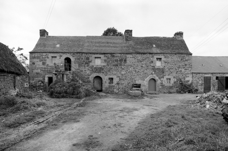 Vue de la façade sud