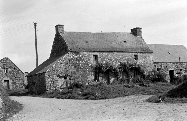 Vue de la façade antérieure