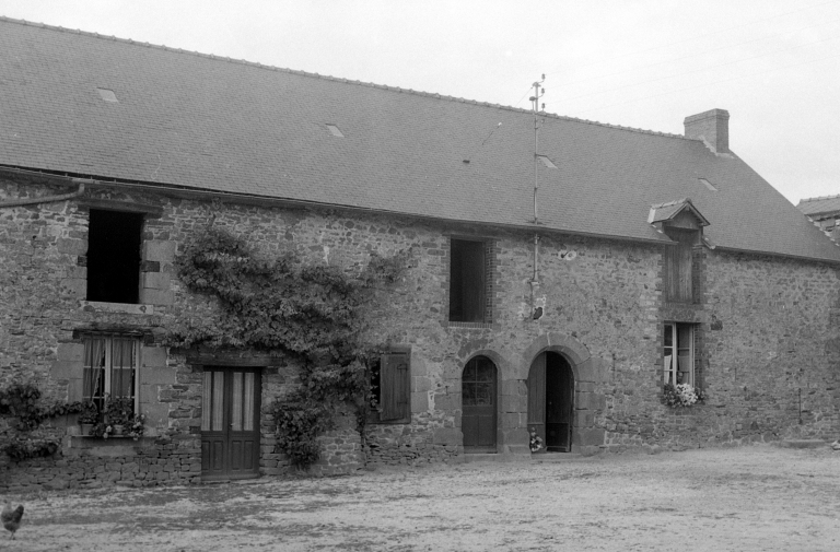 Vue générale en 1970 ; La Budorais avant travaux en 1970