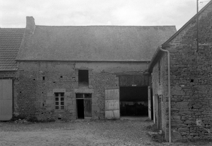 La ferme du Burdel : vue générale (état en 1971)