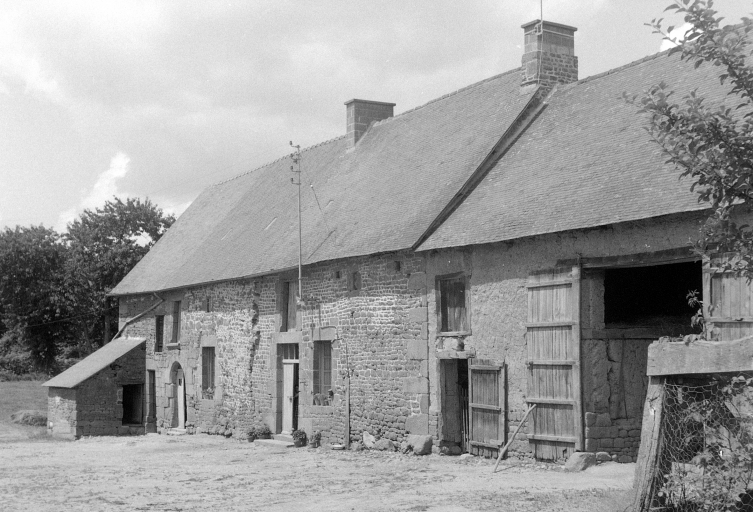 Vue générale de la ferme (état en 1971)