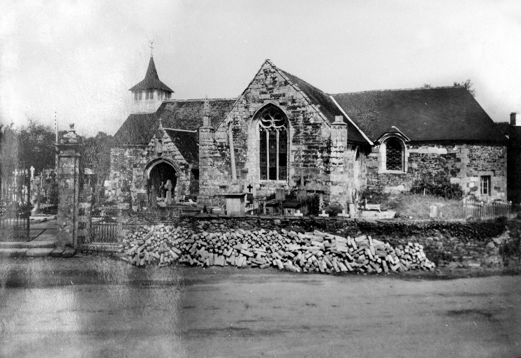 Eglise paroissiale, photographie ancienne.