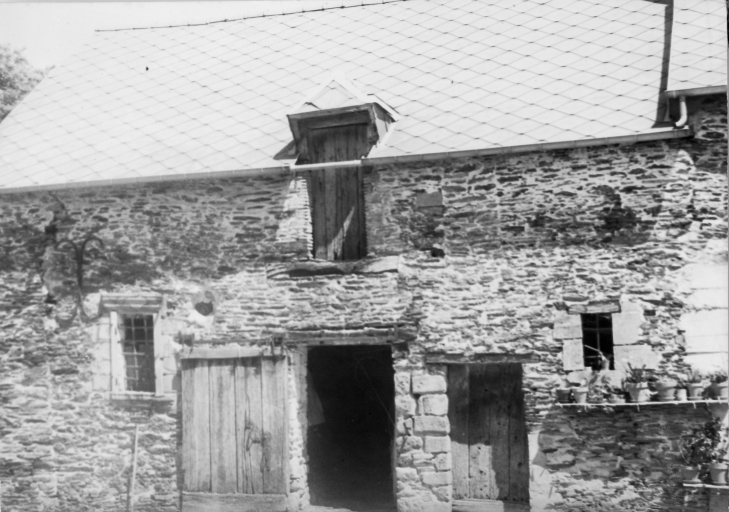 Vue de la façade sud en 1974