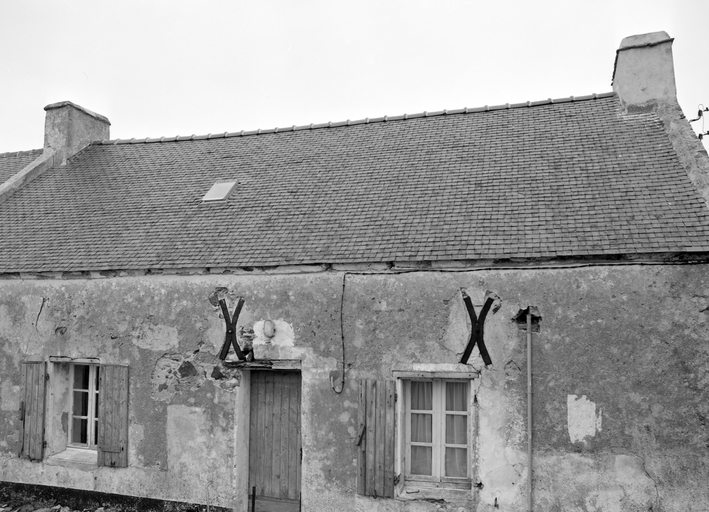 Maison datée 1798, élévation antérieure