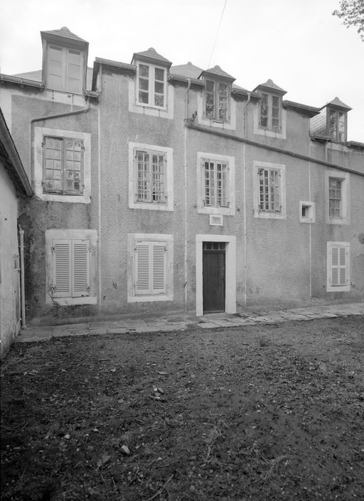 Maison de maître porte la date 1761, élévation postérieure