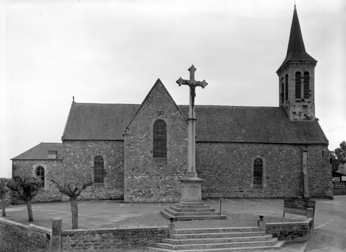 Façade de l'église 