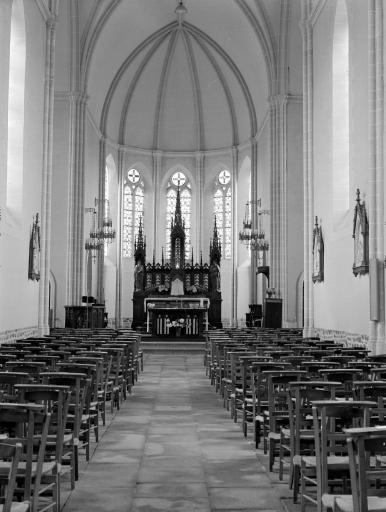 Vue générale vers le choeur