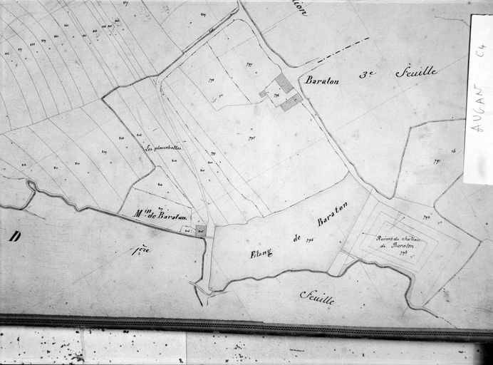 Cadastre de 1848, section C4